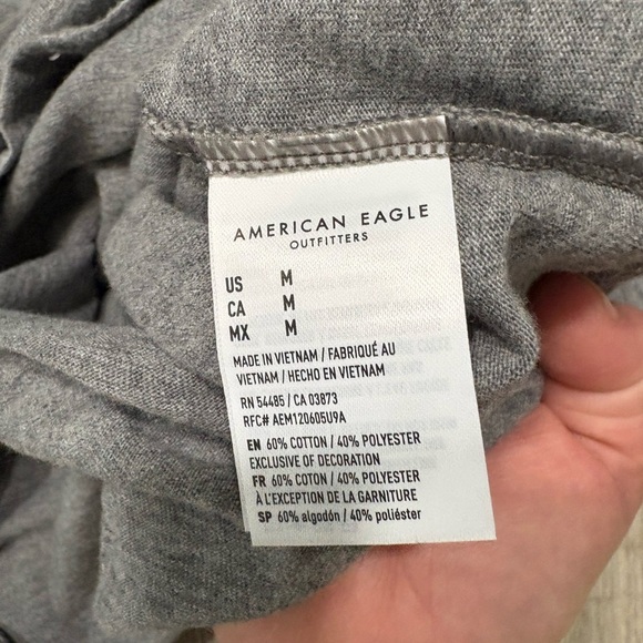 American Eagle Outfitters Gray Hoodie - Picture 4 of 5